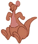 Kanga jumping around